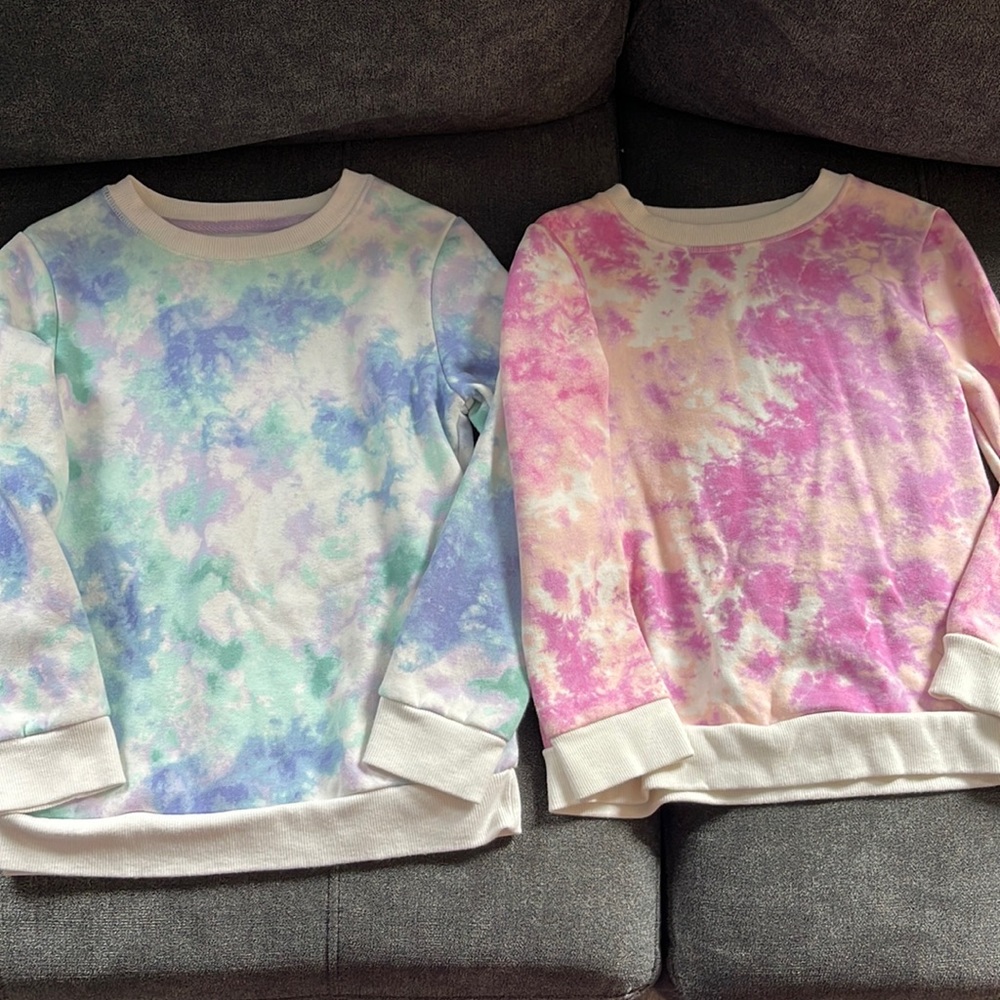 Two girls sweatshirts - size small
